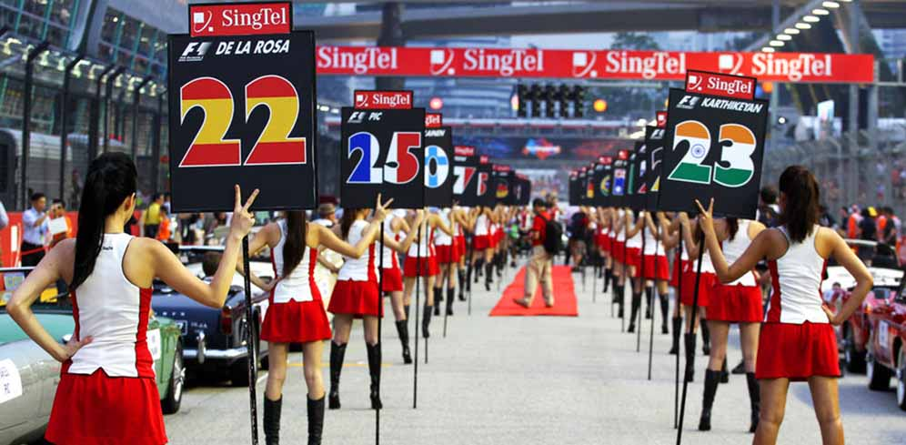 F1 Hilangkan Umbrella Girl, MotoGP Tak Mau Ikutan